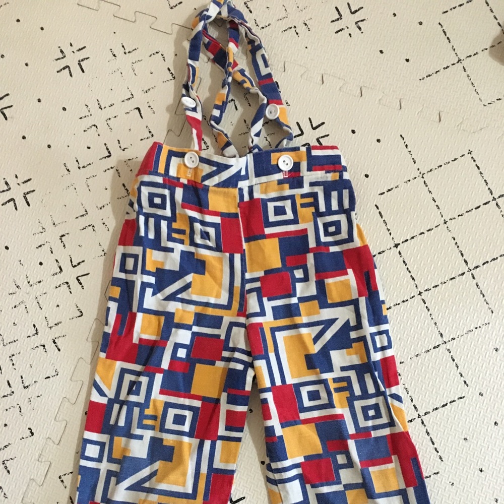 Print vintage pant